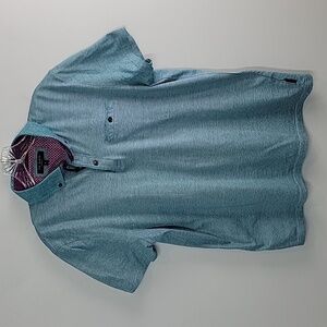 TED BAKER teal polo shirt